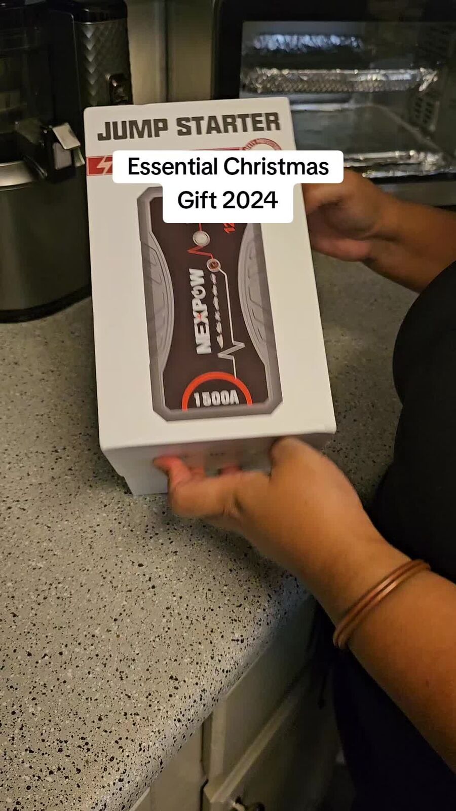 Portable jump starter TikTok thumbnail