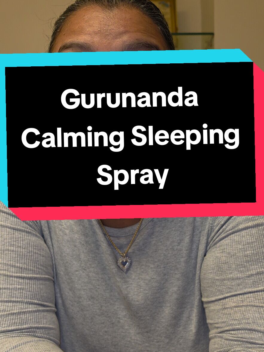 Calming sleep spray TikTok thumbnail